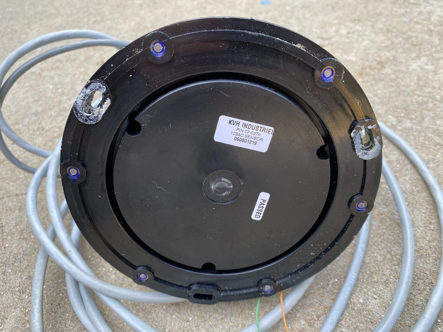 KVH 02-0374 AUTOCOMP 1000 SAILCOMP / 103AC DIGITAL FLUXGATE HEADING SENSOR