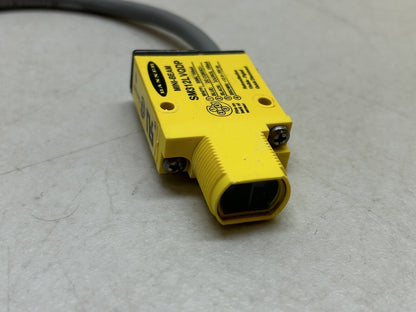 BANNER SM312LVQDP / 28155 MINI-BEAM SENSOR / USED AS SAMPLE ONLY