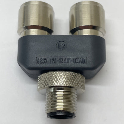 Siemens 6ES7 194-1KA01-0XA0 Y-Connector 5-pole M12 ET 200