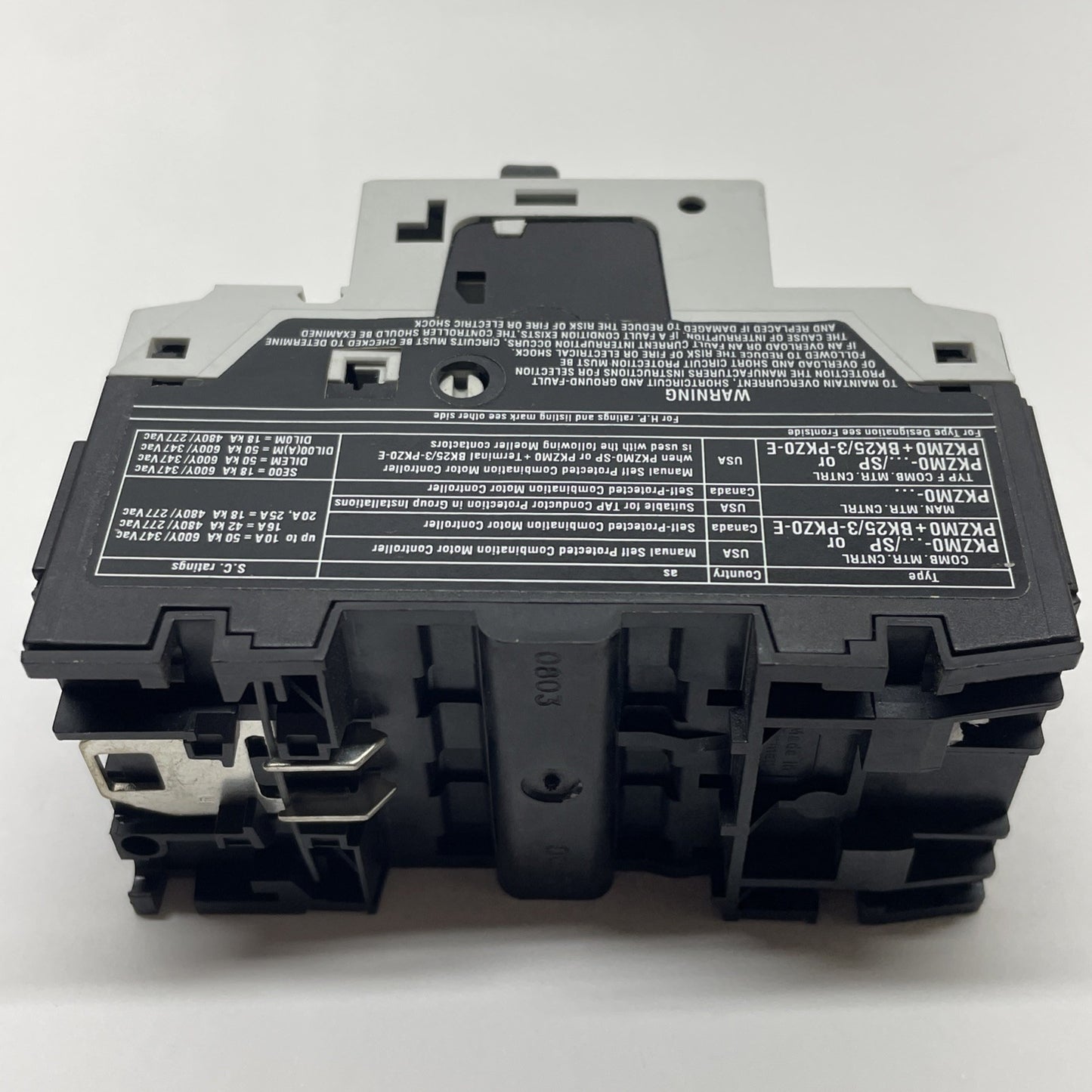 Moeller PKZM0-4 (Ser. 3) Motor Protective Circuit Breaker 3-Pole 2.5-4A