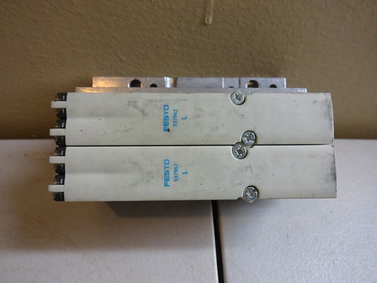 FESTO VMPA2-FB-EMS-4 WITH 537962 L AND 538000 SUB BASE MANIFOLD / 537983 533373