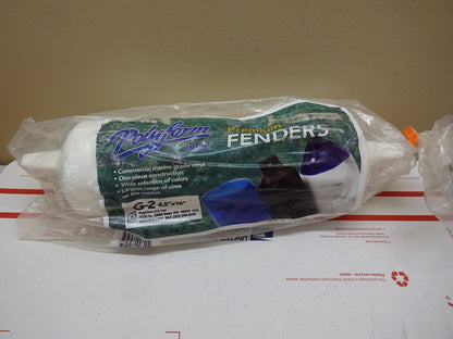 POLYFORM G-2 MARINE FENDER 4.5 X 16 INCH WHITE / NEW