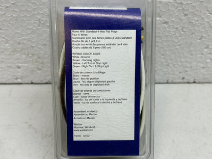 WESBAR 707272 / 4 WAY TRUNK CONNECTOR 6" WITH 6" GROUND / NEW