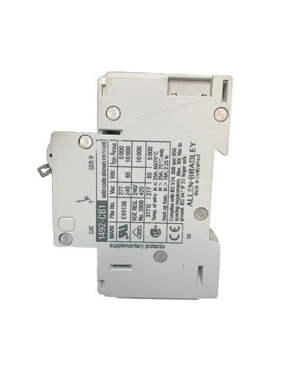 ALLEN BRADLEY 1492-CB1 CIRCUIT BREAKER SER. B 1AMP