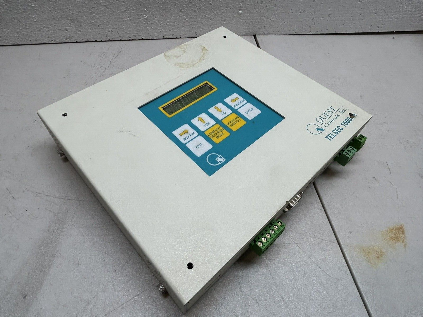 TELSEC 2000WM / 1500 WM / 3059-3201 / ENVIRONMENTAL AND ACCESS CONTROL PANEL