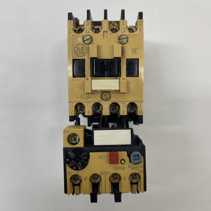 ALLEN BRADLEY 100-A09ND3 SER. B Contactor with 193-BSB 30 Overload Relay