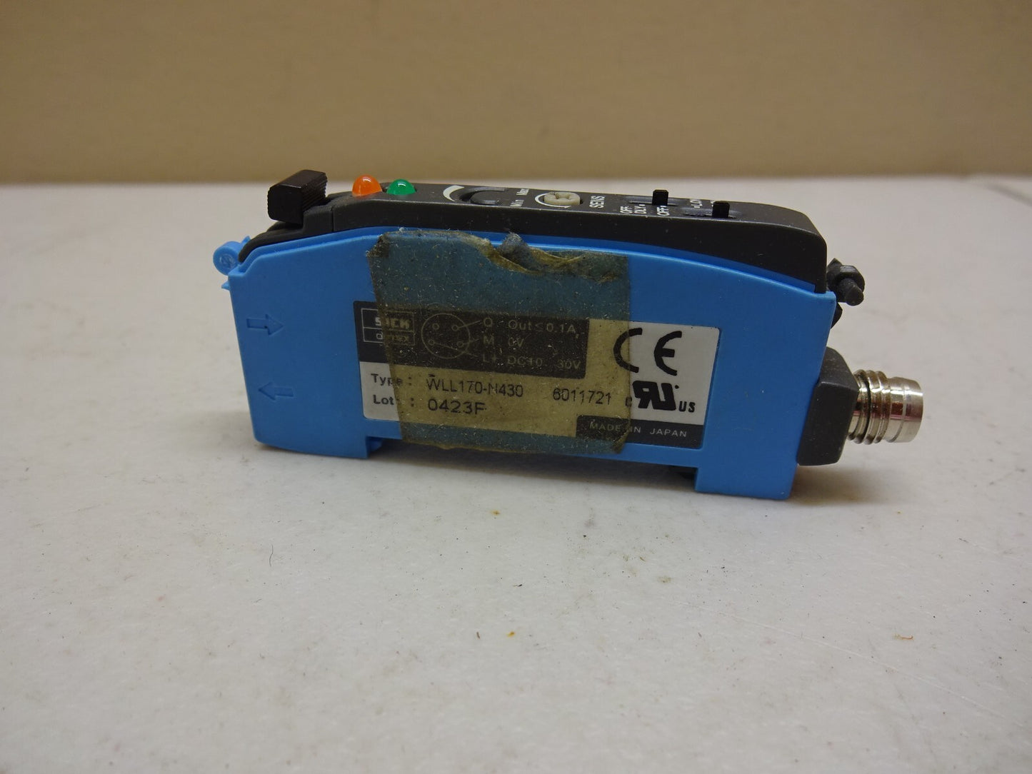 SICK WLL170-N430 / 6011721 / FIBER PHOTOELECTRIC CONNECTOR