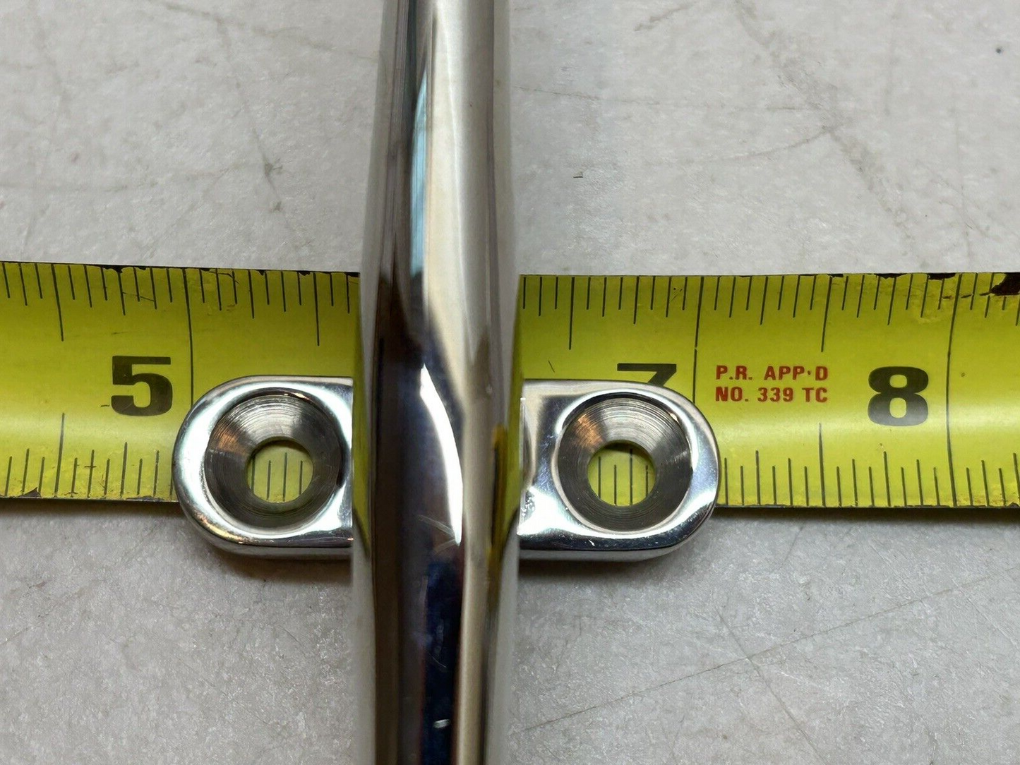 SEADOG 041608-1 OPEN BASE 8 INCH 8" CLEAT CAST 316 STAINLESS STEEL / NEW