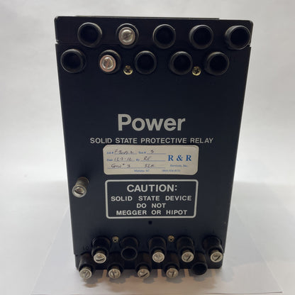 BASLER ELECTRIC BE1-32R SOLID STATE PROTECTIVE POWER RELAY