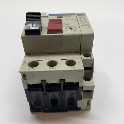Telemecanique GV2-M05 Motor Circuit Breaker 0.63-1A Thermal Magnetic w/ GV2-AN11