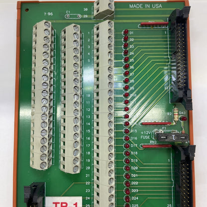 Quipp P3311-16450-G DIN Rail Mounted I/O Terminal Bd P331116450G