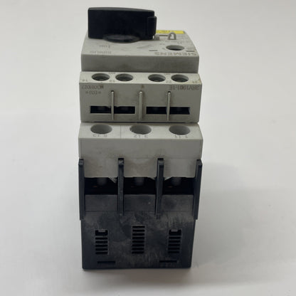 Siemens 3RV1021-1GA10 Motor Protection Circuit Breaker 4.5-6.3 A