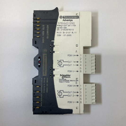 Schneider Electric (Telemecanique) STBAVO1250 Advantys STB Analog Output Modul