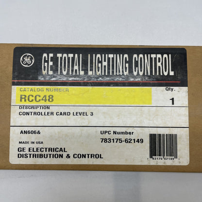 General Electric RCC48 Total Lighting Control Board Simple(NEW)