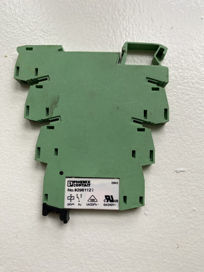 PHOENIX CONTACT PLC-BSC-24DC/21 SOCKET WITH 2961121 AMPLIFIER