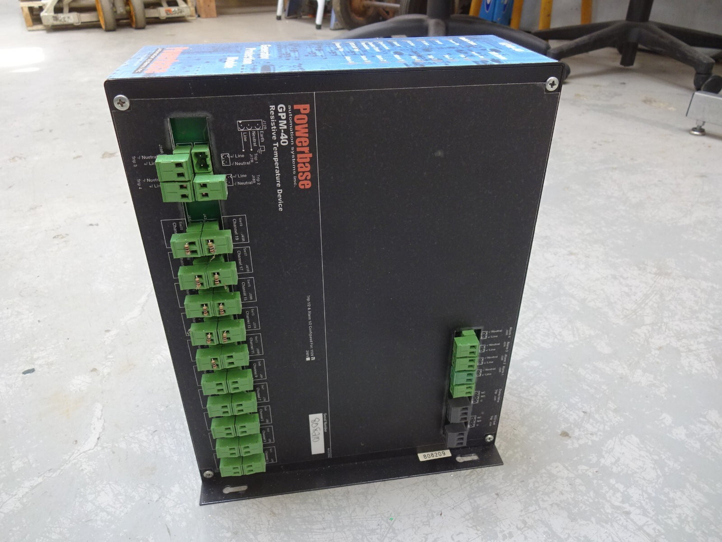 POWERBASE GPM-40 / GENERATOR PROTECTION MODULE / RESISTIVE TEMPERATURE DEVICE