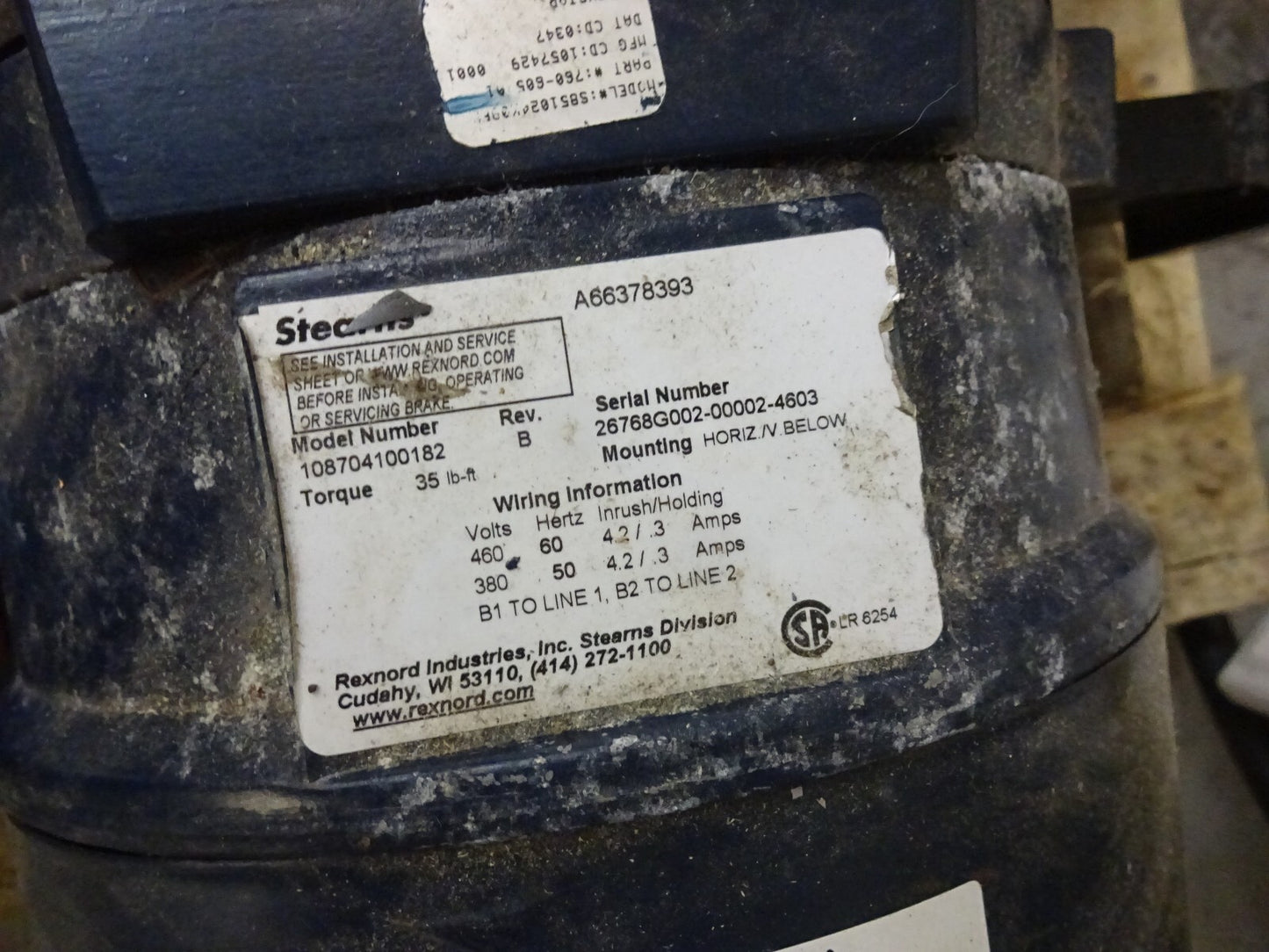 MARATHON AN 213THTS8056AP L  213TC FRAME 3PHASE INVERTER DUTY AC INDUCTION MOTOR