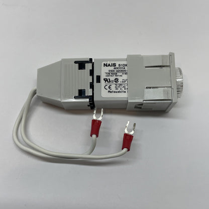 NAIS ADX11114 / S1DX-A2C60S-AC120V TIMER RELAY 3-60 SEC W/ ADX18011 RELAY