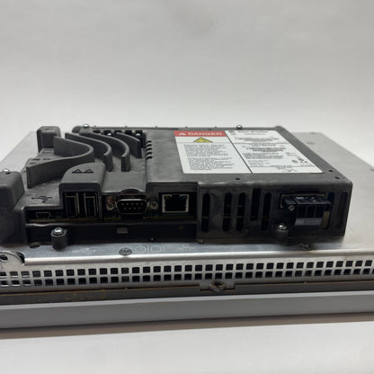 Allen-Bradley PanelView Plus 1250 HMI 2711P-RDT12C /C + 2711P-RP8A Logic Module