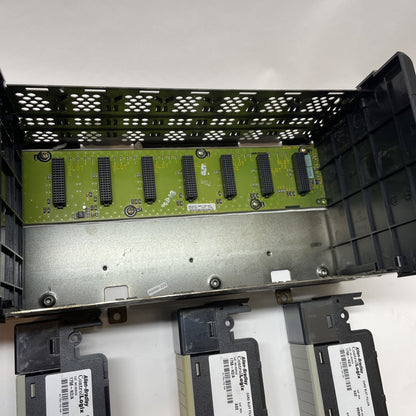Allen-Bradley 1756-A13/A ControlLogix 13-Slot Chassis PLC Rack + 5 Slot Fillers