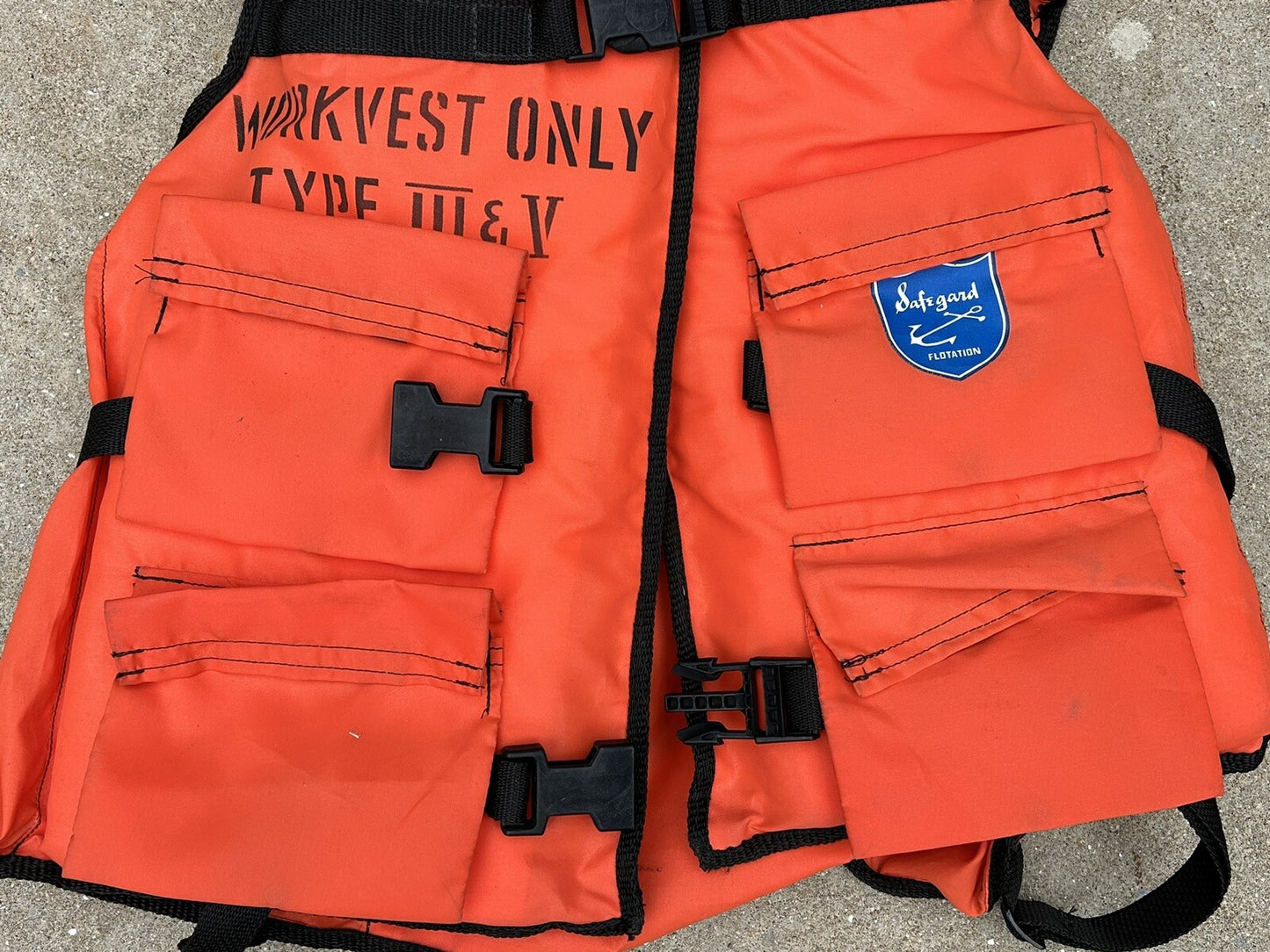 VTG SAFEGARD MODEL 310 / WORKHORSE MERCHANT VESSEL LIFEJACKET ADULT OVER 90 LBS