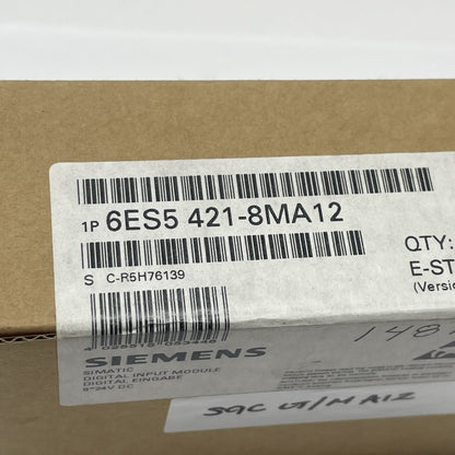 (NEW) Siemens 6ES5421-8MA12 Simatic S5 8-Point 24 VDC Digital Input Module