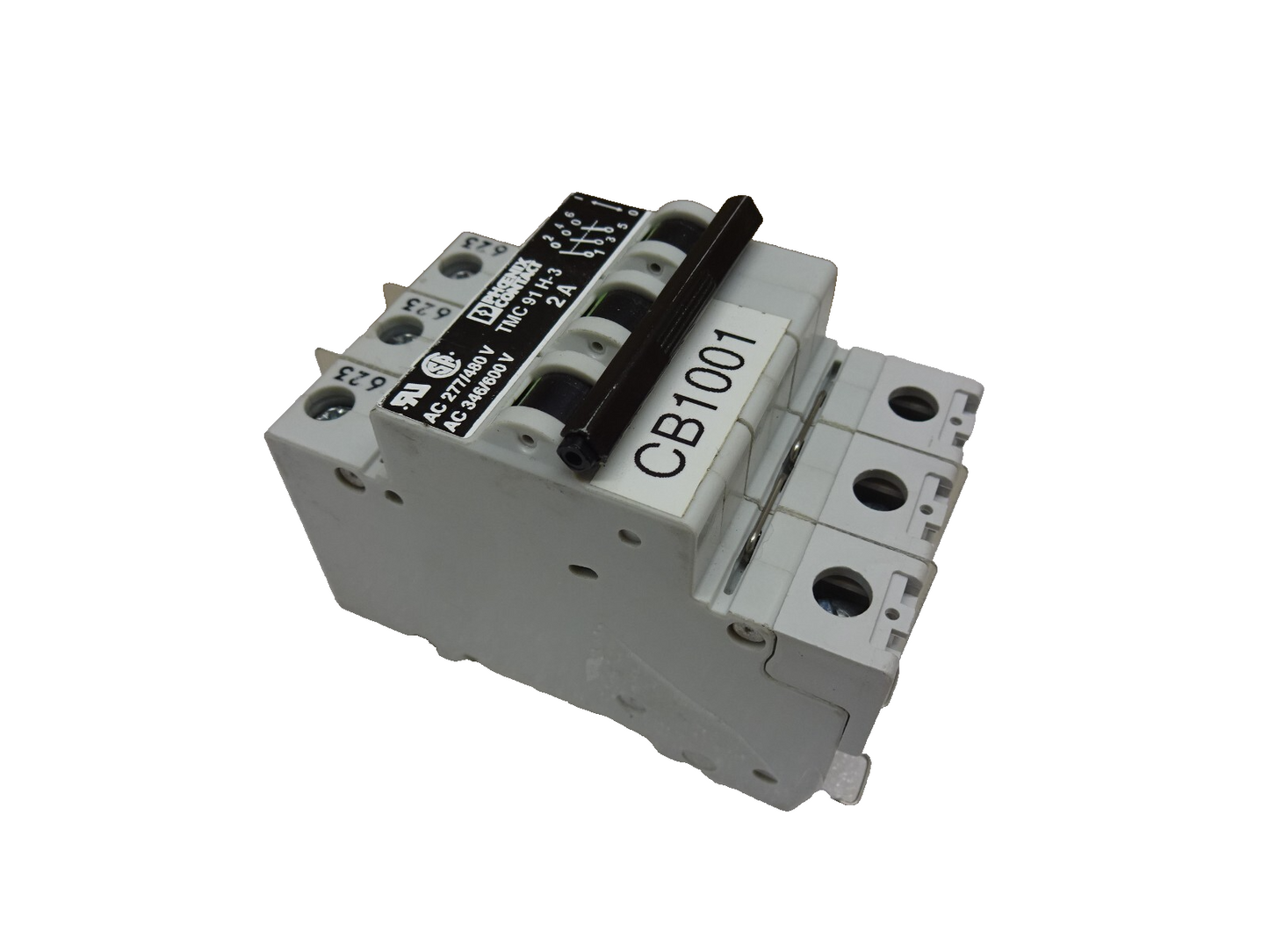 PHOENIX CONTACT TMC 91 H-3 / 2A  3-POLE  2 AMP (TMC91H-3)