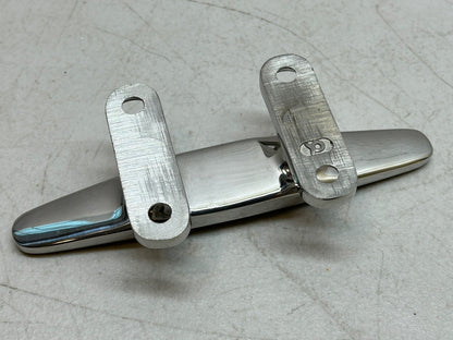 SEA DOG 041906-1 HEAVY DUTY STAINLESS STEEL 5.5" LOW SILHOUETTE OPEN BASE CLEAT
