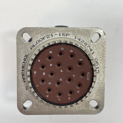 AMPHENOL AL00F21-16P / AL06F21-16P Sealed 16-Contact Circular Connector (IP)