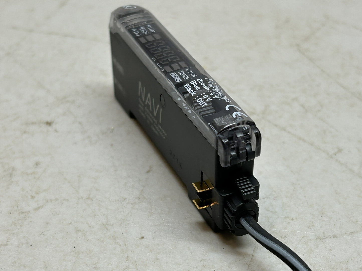 SUNX FX-301B / NAVI DIGITAL FIBER SENSOR BLUE LED FX-300 / USED AS SAMPLE ONLY