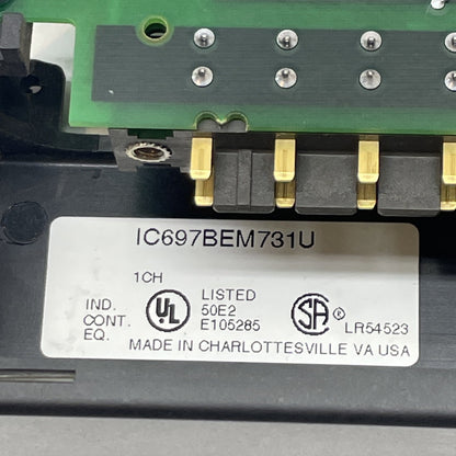 GE Fanuc IC697BEM731U 1 Channel Genius Bus Controller
