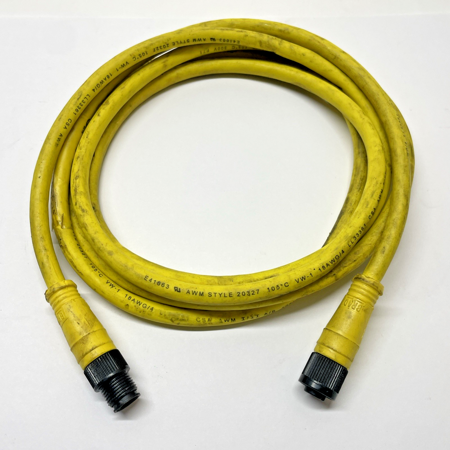 Brad Harrison 884030K03M020 Micro-Change 4-Pole Female-to-Male Cordset (2m)