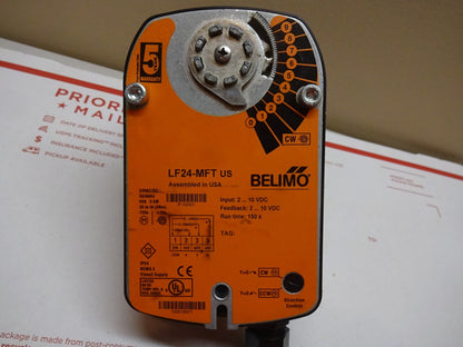 BELIMO B225 + LF24-MFT / ACTUATOR + VALVE / 24VAC/DC 50/60HZ 5VA 2.5W / NEW