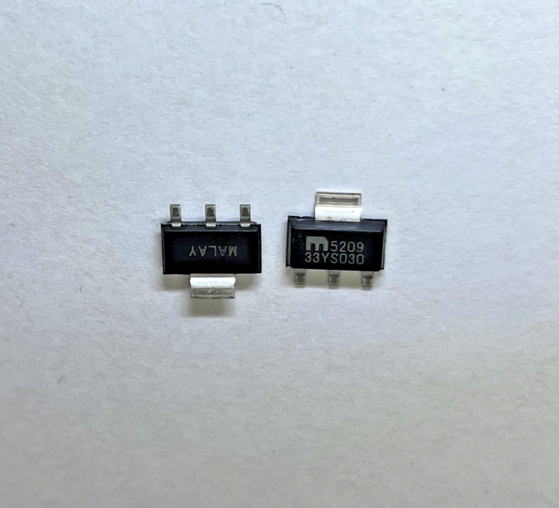 78* Micrel Semiconductor, MIC5209-3.3YS IC REG LDO 3.3V .5A SOT-223 5209 MIC5209