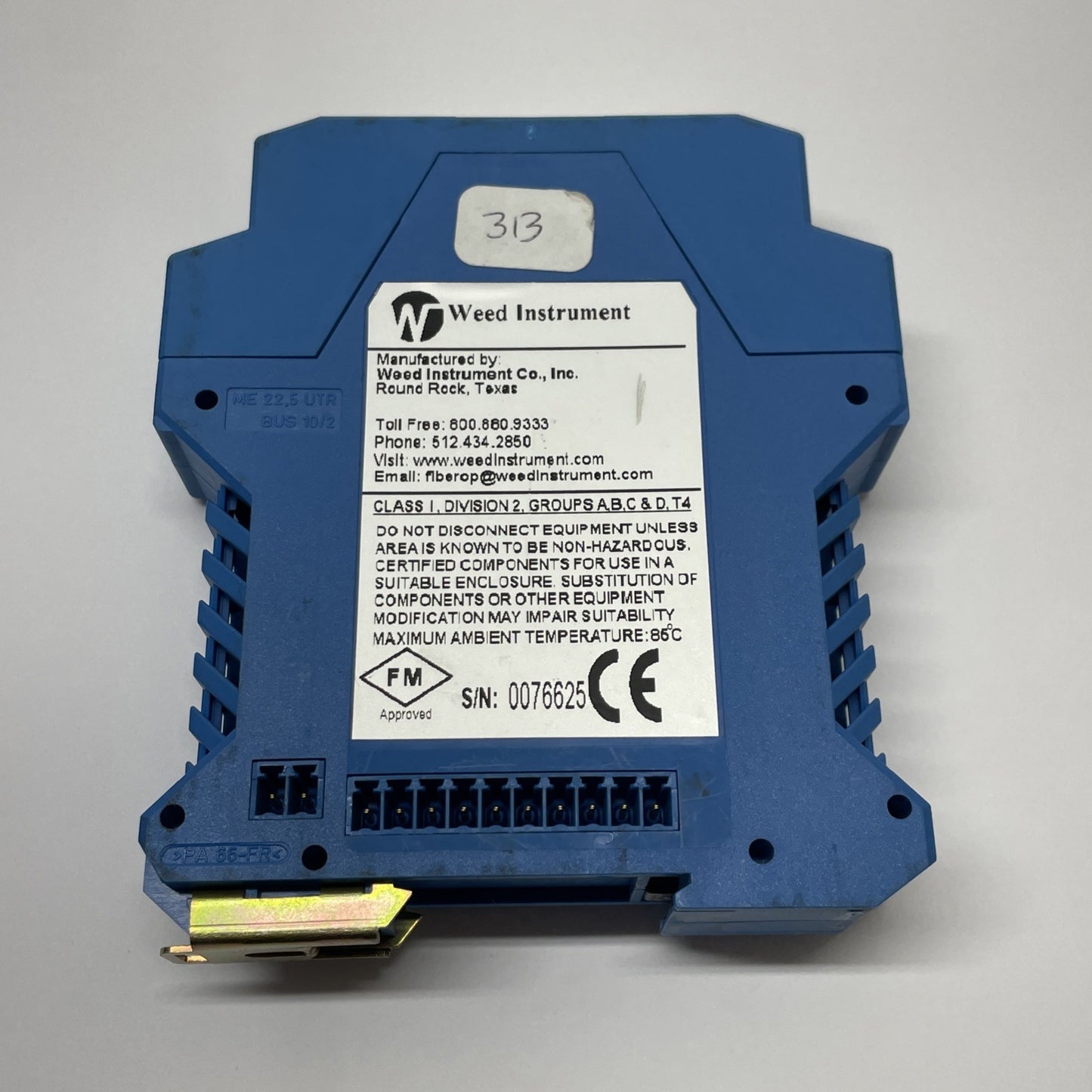 WEED INSTRUMENT 2C30 Self-Healing Ring Module for PLC Networks (USA SELLER)