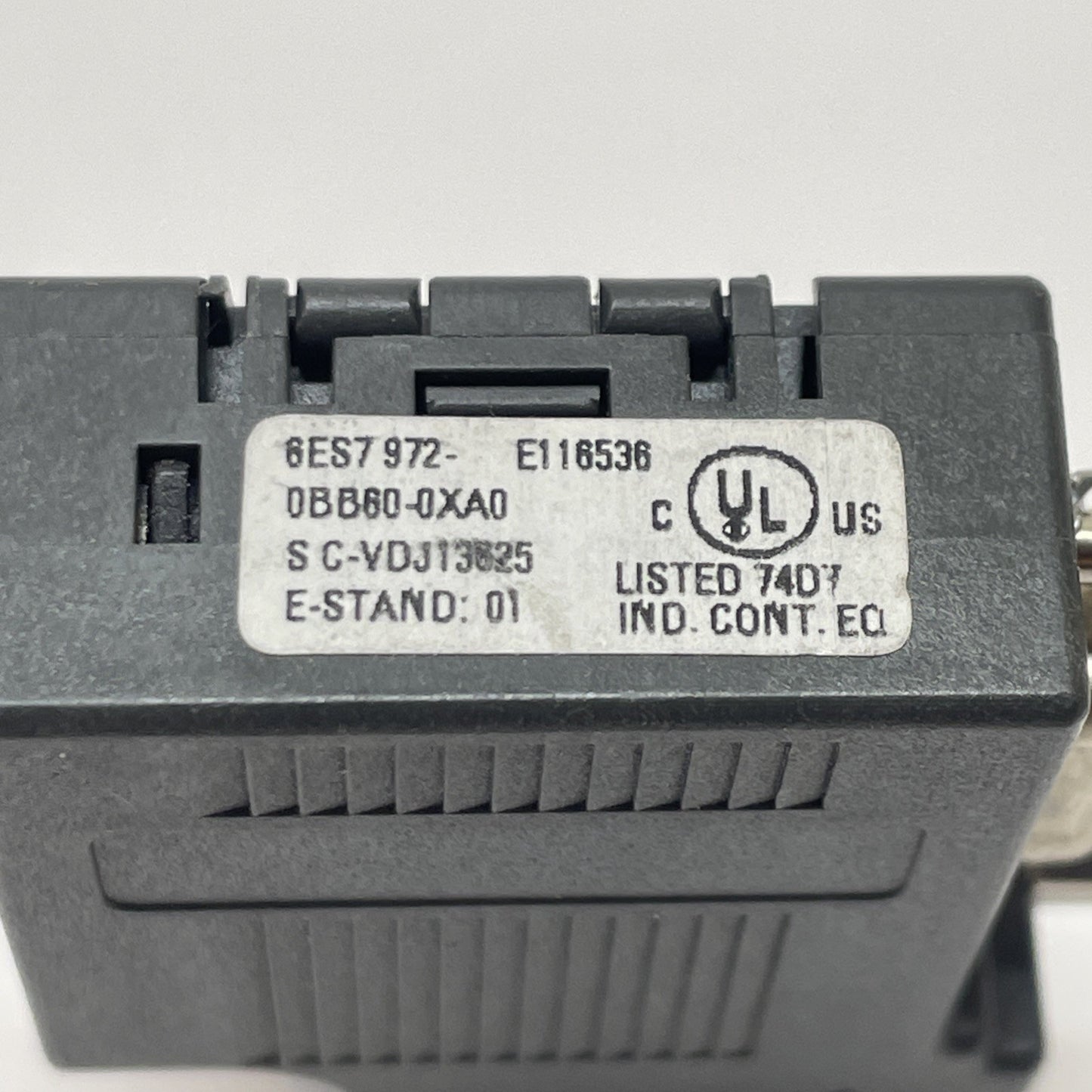 Siemens 6ES7-972-0BB60-0XA0 Profibus DP Bus Connector 35° Cable Outlet
