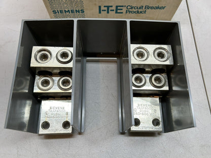 SIEMENS 2TA4P8500 / BREAKER ND 2 ALUMINUM LUGS 250-500KCMIL / NEW