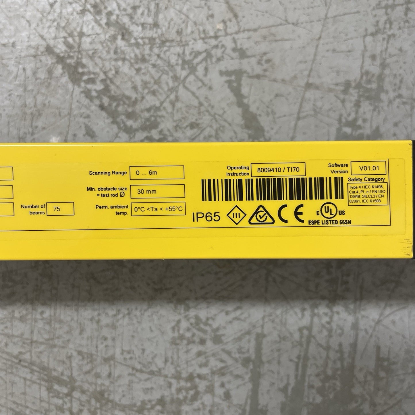 SICK C40E-1503AG300 Safety Light Curtain Receiver C4000 Basic Plus 1500mm