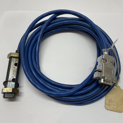 Cutler Hammer 14151AS5300 Eaton Photo Sensor w/9 Pin M Connector 10-30VDC