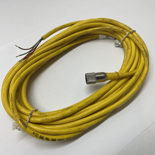 TURCK KB 4T‐6 (U2477) Actuator/Sensor Cordset 4-Wire 1/2″ MicroFast Female – 6 m