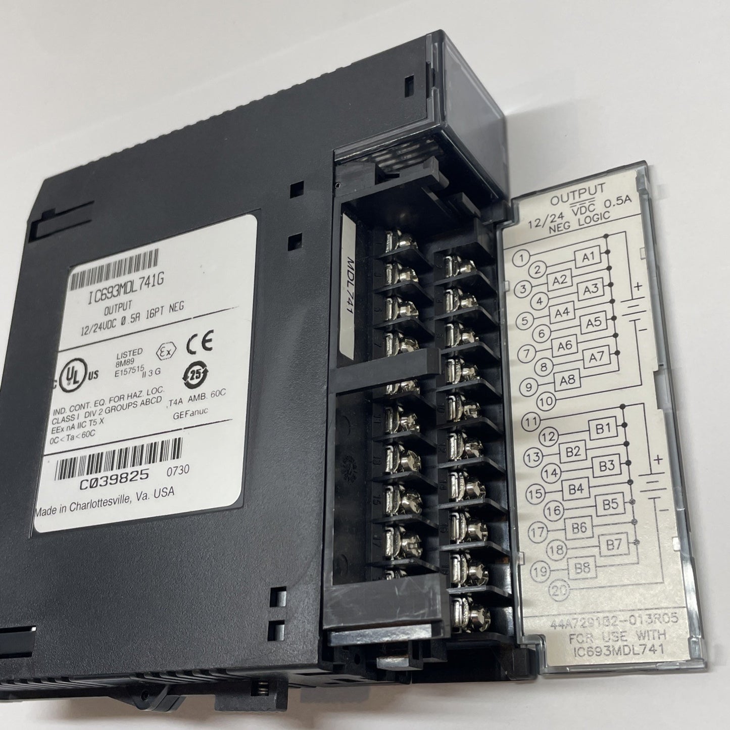 GE Fanuc IC693MDL741G DC Output Module PLC series 90-30