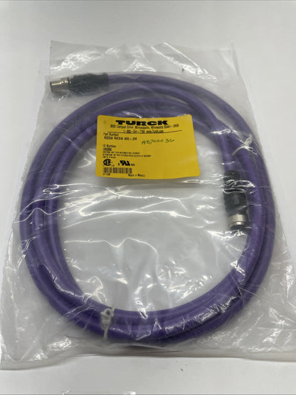 TURCK RSSW RKSW 455-2M / U0350 PROFIBUS-DP Cable M12 Male B-Code 2m (NEW)