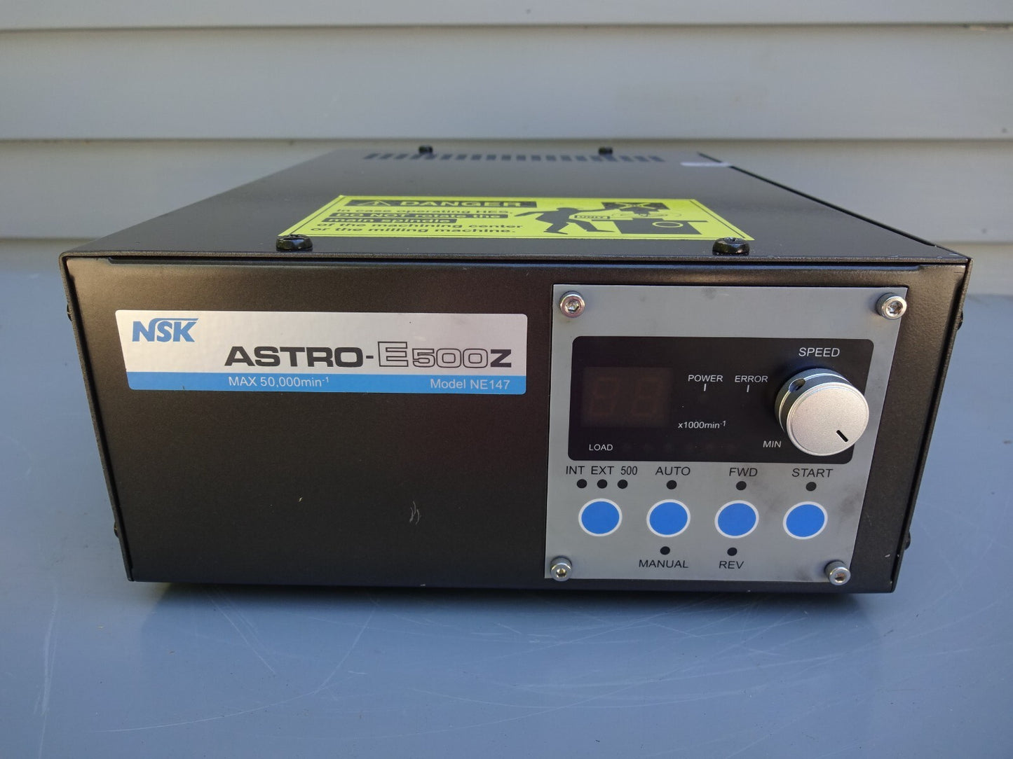 NSK NE147 ASTRO-E500Z SPINDLE CONTROLLER / MANUFACTURER REFURBISHED