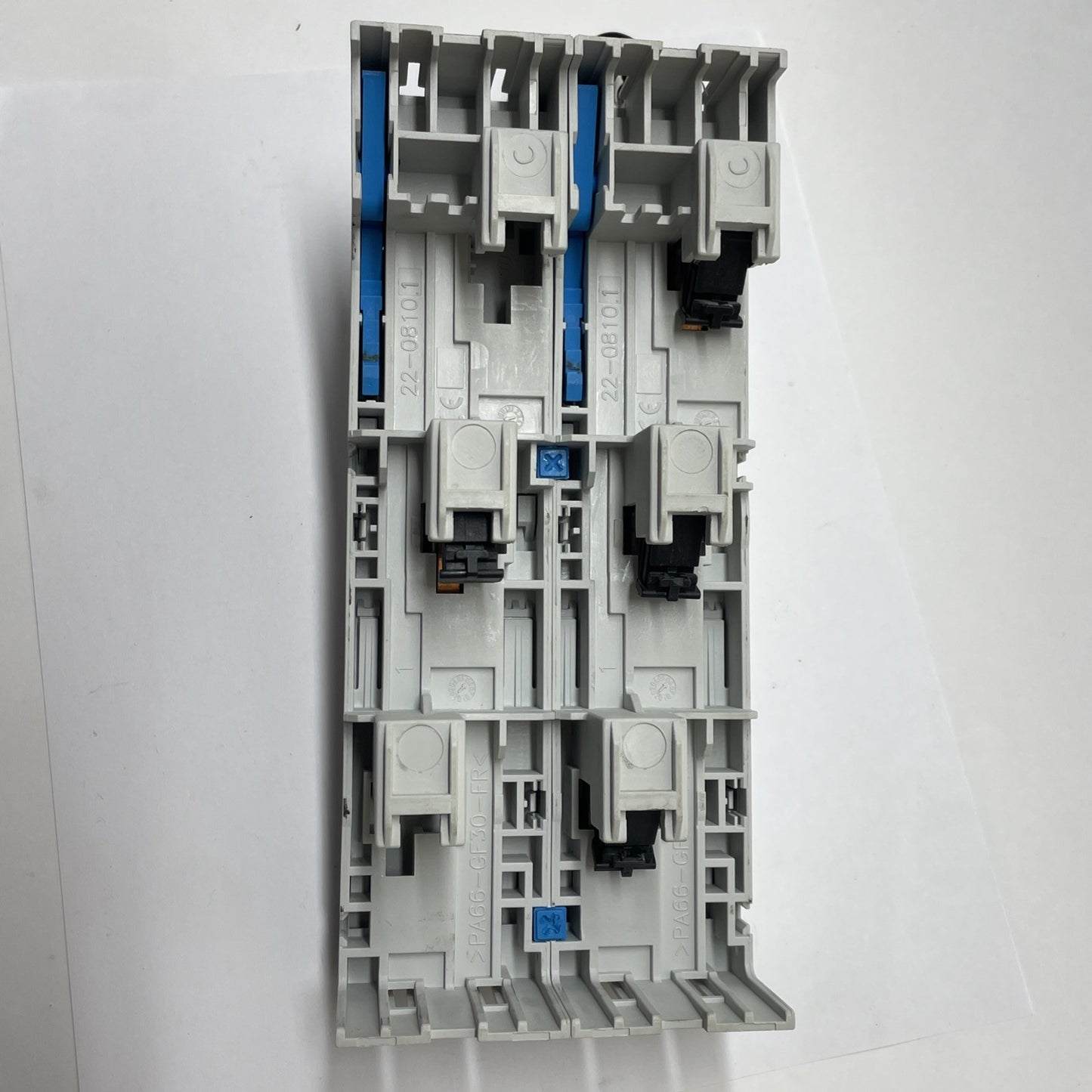 Wöhner 32432 Busbar Adapter 3-Pole 25 A 90×200 mm Mount Rails