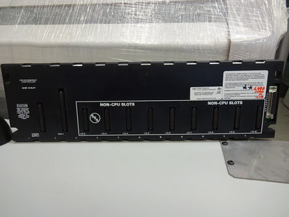 GE FANUC IC693CHS391 / IC693CHS391M 10 SLOT EXPANSION BASE EMI ENHANCED