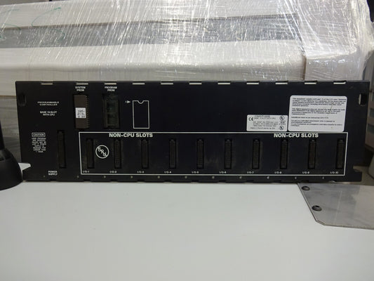 GE FANUC IC693CPU323 / IC693CPU323S 10 SLOT BASE WITH CPU