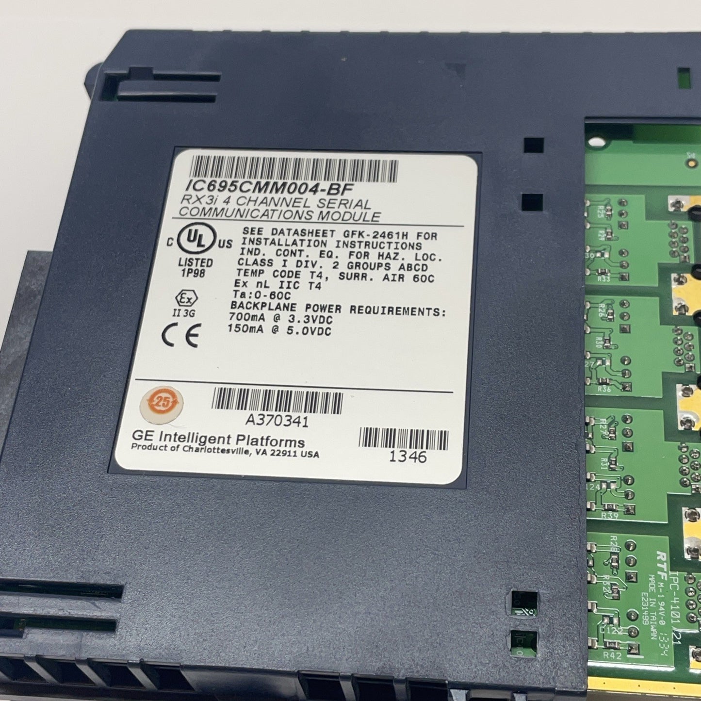 GE PACSystems RX3i IC695CMM004-BF 4-Port Serial Communications Module **READ**