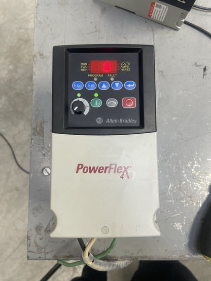 Allen-Bradley 22A-A8P0N104 /A PowerFlex 4 240VAC 1PH 8A 2HP AC Drive
