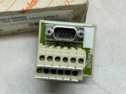WEIDMULLER RSSD 9S/LPK2H / 825901 0000 / INTERFACE MODULE / NEW