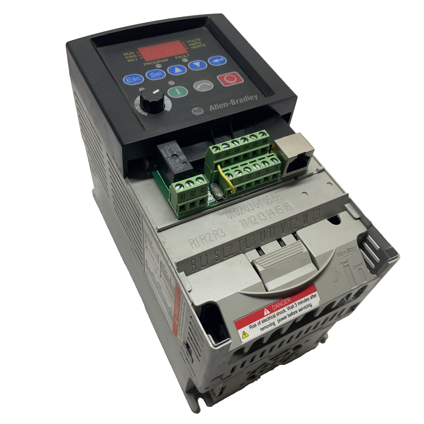 Allen Bradley 22A-D6P0N104 /A PowerFlex 4 AC Drive 480 VAC 3PH 2.2kW / 3HP